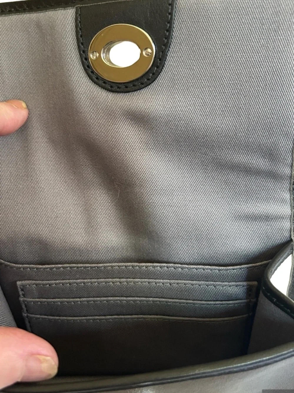 Coach Legacy Leather Colorblock Mini Wallet Crossbody Bag NWOT